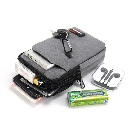 Waterproof Fanny Pack for Men – Single & Double Layer Waist Bag