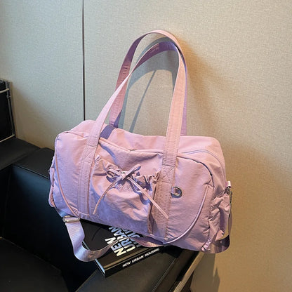 Large Capacity Travel Duffel Bag for Women – Sports Gym Weekender