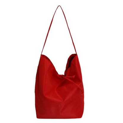 Large Capacity Nylon Shoulder Bag – Women's Lightweight Casual Tote