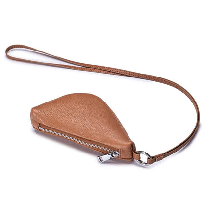 Lanyard Neck Coin Purse – Korean Style Mini Wallet with Wrist Strap