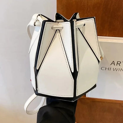 Women's Foldable Bucket Bag – Multifunctional Crossbody Purse