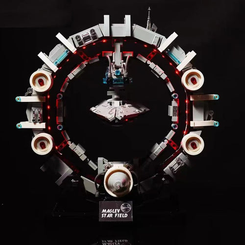 Maglev Spaceship MOC Building Set – 1196 or 1515 Pieces