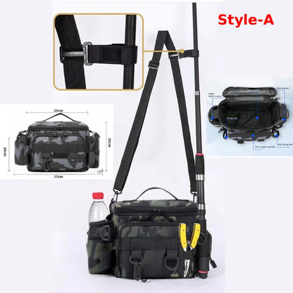 Fishing Tackle Backpack – Tactical Outdoor Gear Storage Bag