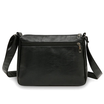 Women's PU Leather Crossbody Shoulder Bag
