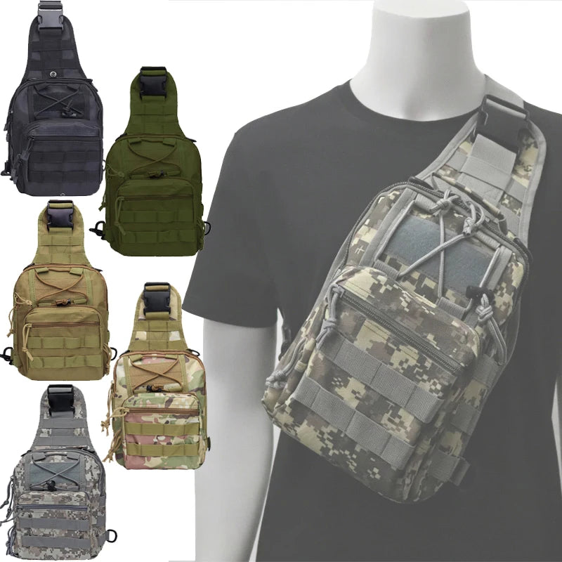 Tactical Sling Bag – Outdoor Chest & Shoulder Pack