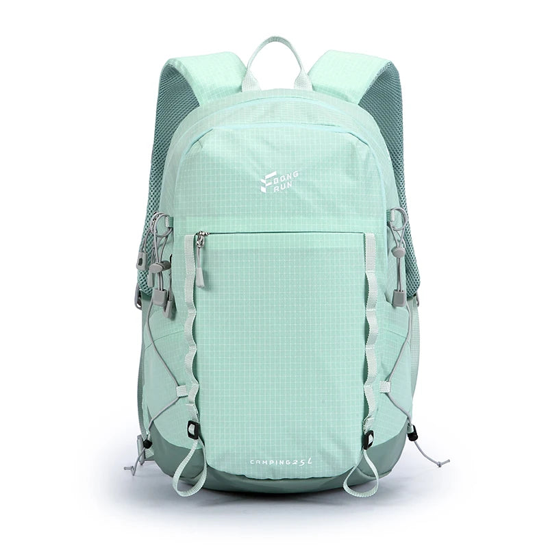 25L Hiking Backpack – Water-Resistant Nylon Camping Pack