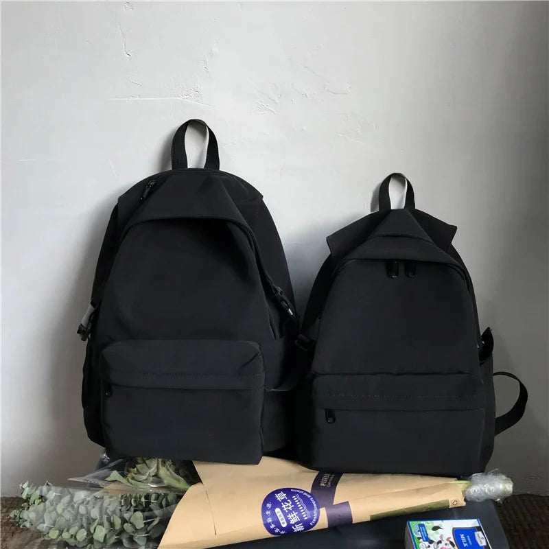 Waterproof Nylon Women's Backpack – Lightweight Travel School Bag