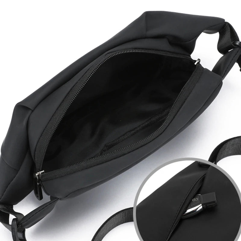 Men's Waterproof Fanny Pack – Minimalist Running Waist Bag