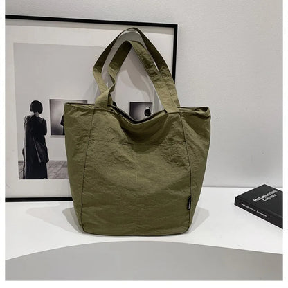 Casual Japanese Sle Nylon Waterproof Single Shoulder Underarm Bag Women Large Capaci Student