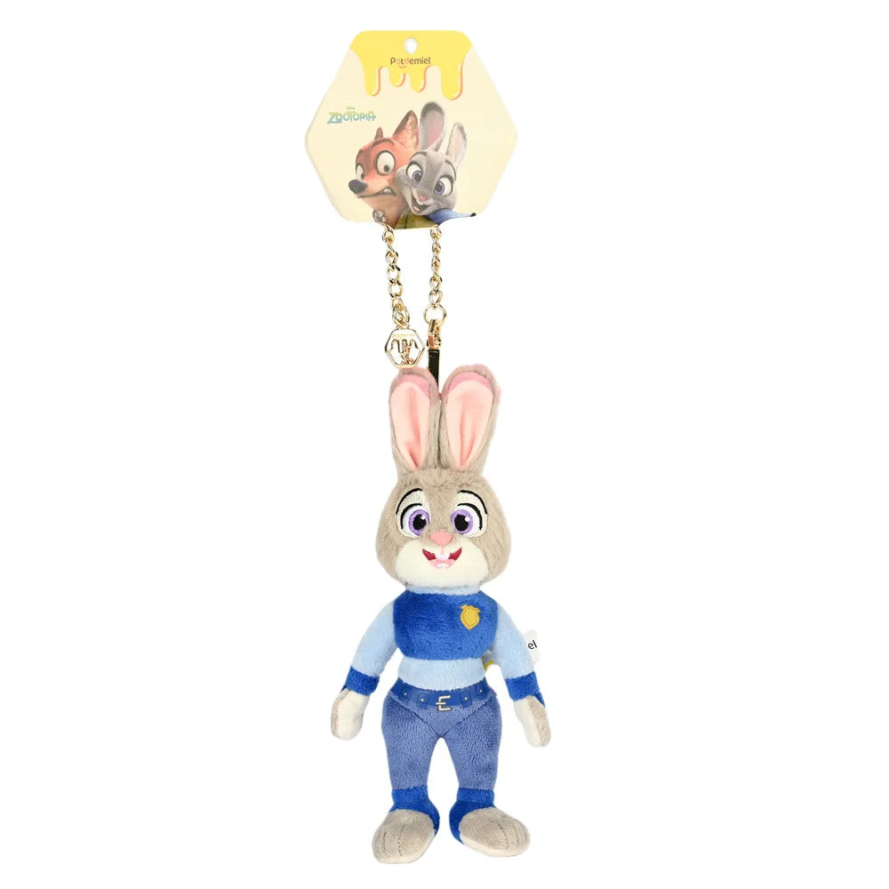 Zootopia Plush Keychain Doll – Cute Bag Charm Pendant