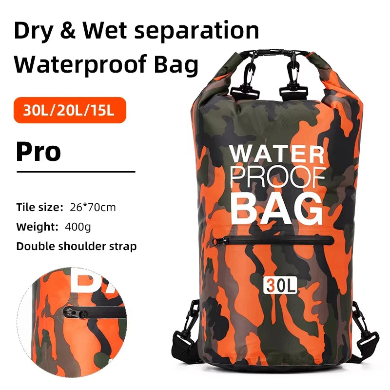 Waterproof Dry Bag – 5L 10L 15L 20L 30L for Kayaking & Outdoor
