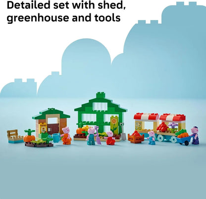 LEGO DUPLO 10461 Peppa Pig Grandpa Pig's Garden & Greenhouse – 102 Pieces