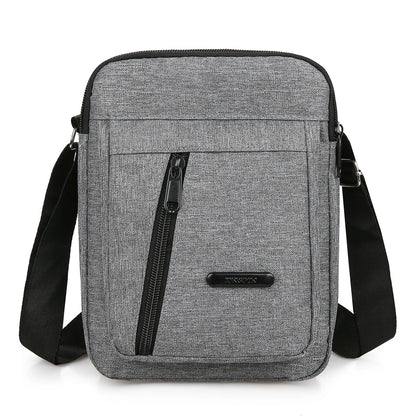 Men's Canvas Crossbody Bag – Sport Shoulder Bag for Travel