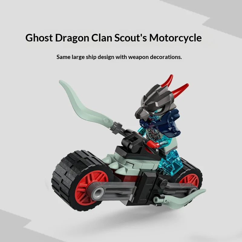 LEGO Ninjago 71838 Kai's Motorcycle Rapid Pursuit Building Set