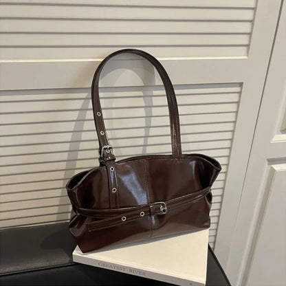Women's Retro Large Capacity Shoulder Tote Bag