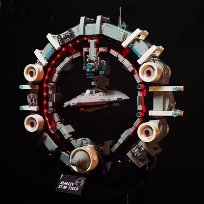 Maglev Spaceship MOC Building Set – 1196 or 1515 Pieces