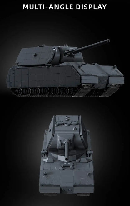 Panzer VIII Maus MOC Tank Building Set – 2416 Pcs 1:28 Scale