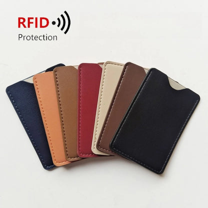 RFID Blocking Slim Card Holder Wallet – PU Leather, Unisex