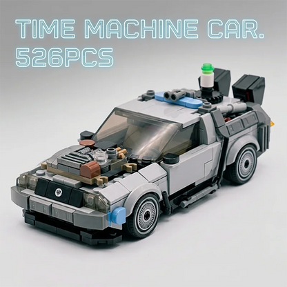 DeLorean Time Machine MOC Building Blocks – 3-Mode Car Set