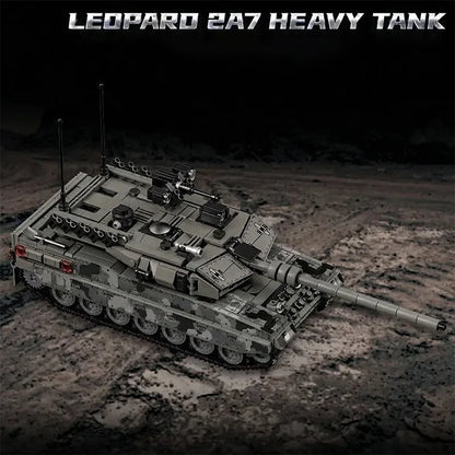 Leopard 2A7 Military Tank Building Blocks Set – 1007 Pieces