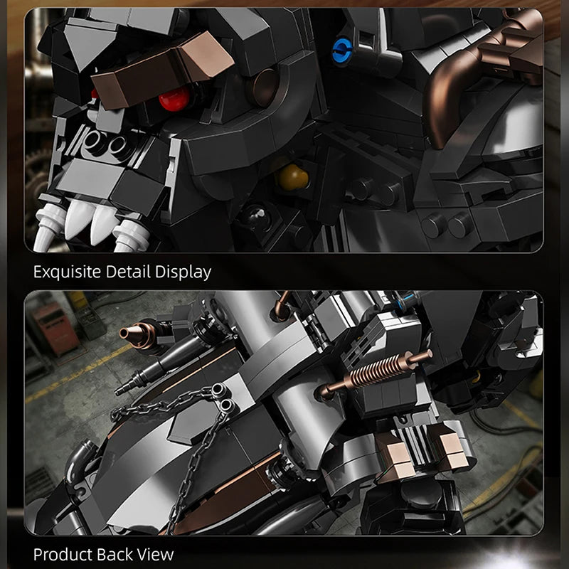 Mecha Gorilla Building Blocks Set – Giant Robotic Ape MOC Kit