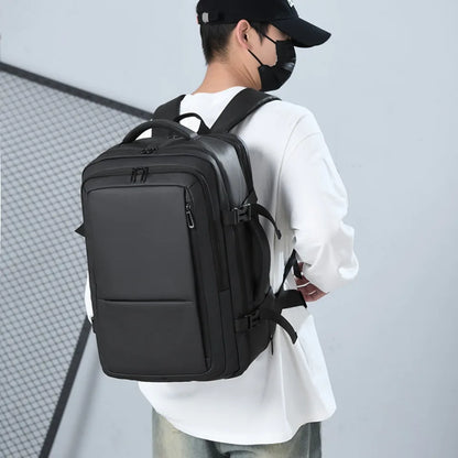 Men's Laptop Backpack – Large Capacity Business Travel Bag
