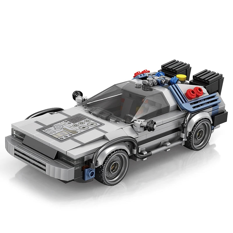 Back to the Future DeLorean Building Blocks Set – 405 Pcs MOC Model