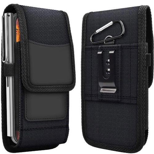 Nylon Cell Phone Waist Bag – Fanny Pack with Belt Loop for Men & Women