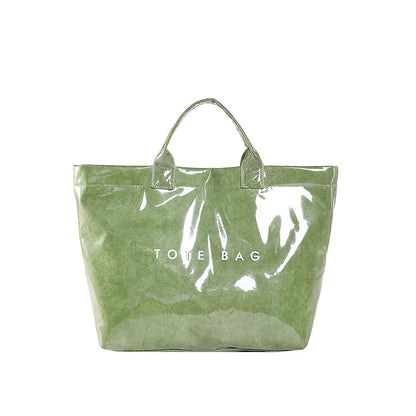 PVC Tote Bag for Women – Large Waterproof Shopper