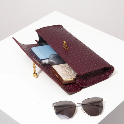 Vintage Bag Bolsos Para Mujer Burgundy Purse Work Bag Women Christmas Bag