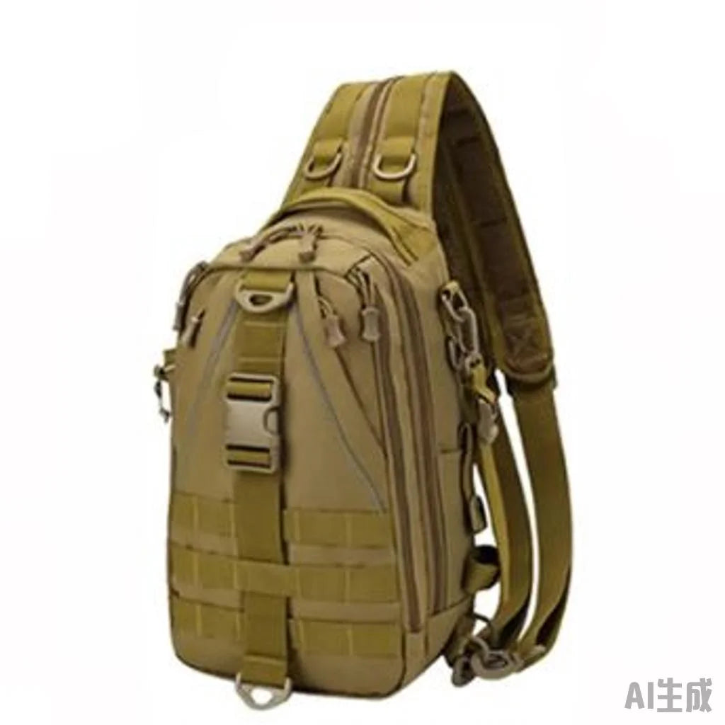 Tactical Sling Bag – Single Shoulder MOLLE Chest Pack for Hiking & Hunting