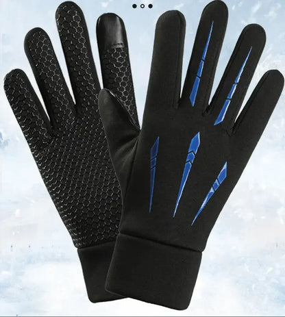 Winter Waterproof Men's Gloves – Windproof, Touchscreen & Non-Slip