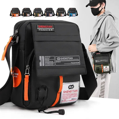 Men's Waterproof Crossbody Messenger Bag