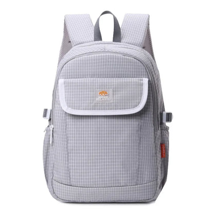 Nylon Women Backpack – Large Capacity Water-Resistant School & Travel Bag