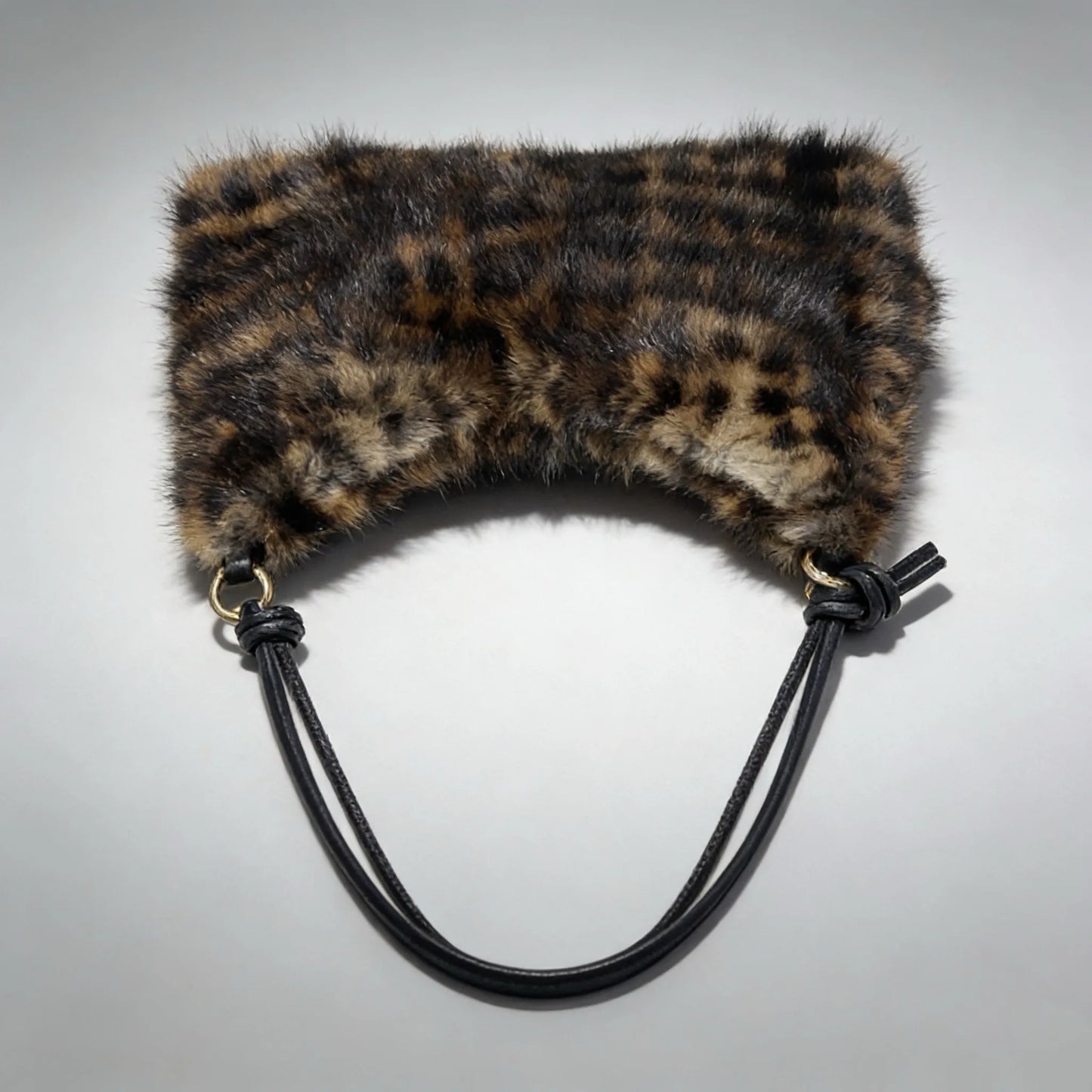 Faux Fur Shoulder Bag – Luxury Women's Crossbody Handbag