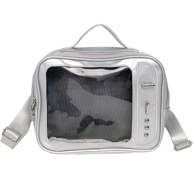 Ita Bag TV-Shaped Transparent Crossbody Bag for Girls