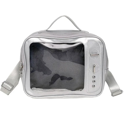 Ita Bag TV-Shaped Transparent Crossbody Bag for Girls