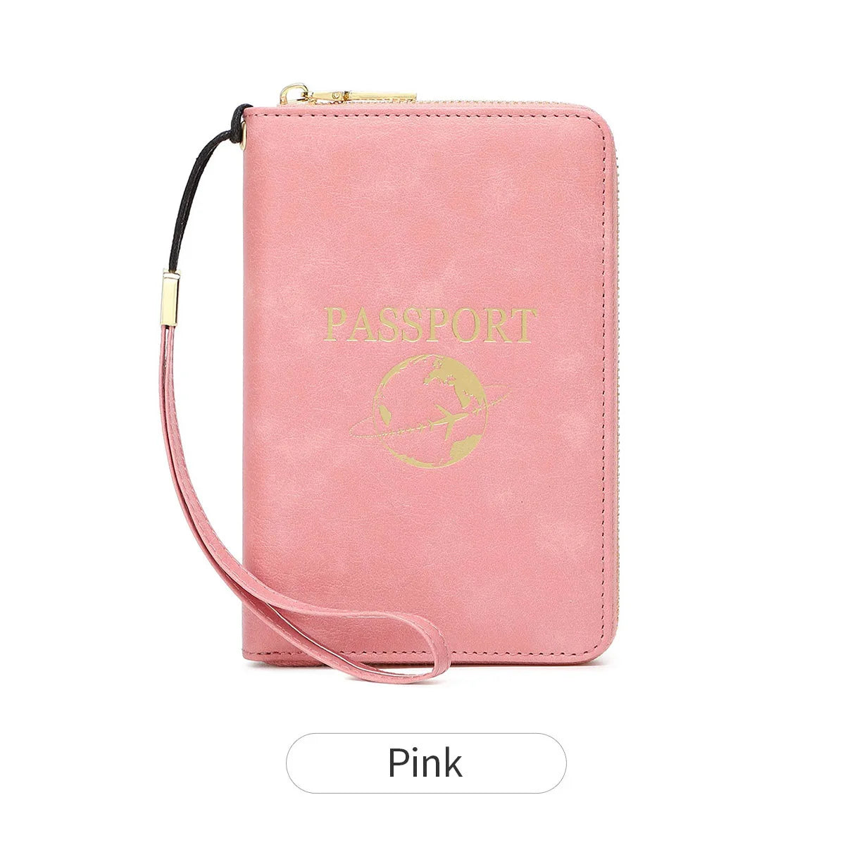 RFID Blocking Passport Holder & Travel Wallet – Credit Card Bag for Women & Men