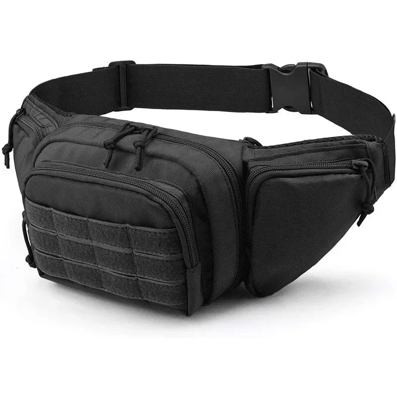 Tactical Waist Pack – Multi-Pocket Fanny Pack for Hiking & Cycling
