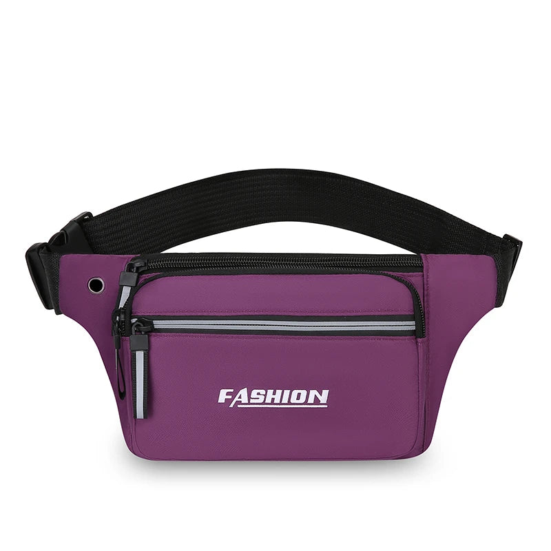 Sports Waist Bag & Chest Pack – Multi-Pocket Fanny Pack