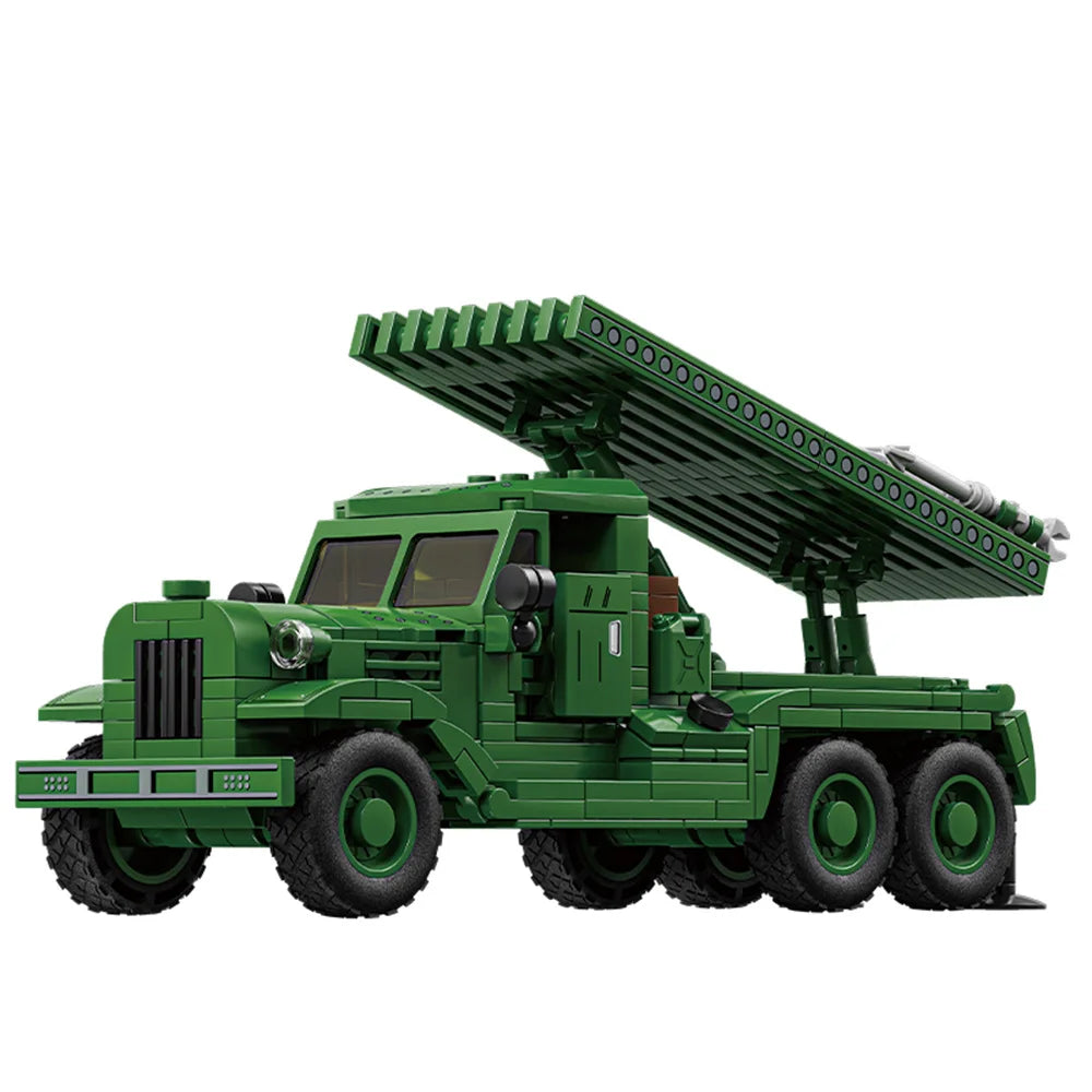 WWII 38t-A Light Tank Building Blocks Set – Military Brick Model