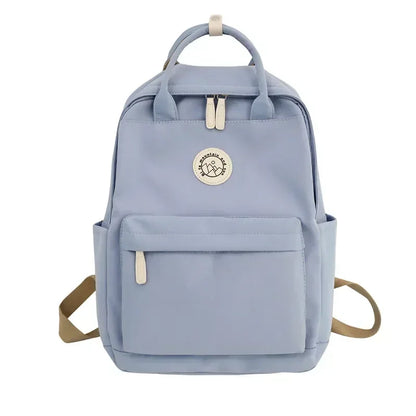 Waterproof Nylon Backpack for Women – School & Travel