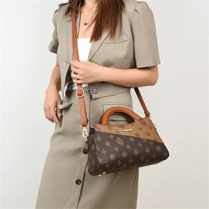 Leather Crossbody Bag for Women – Small Shoulder Tote Handbag
