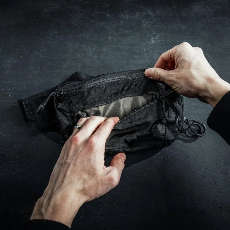 Tactical Waist Bag – Men's Crossbody Fanny Pack for Hiking & Outdoor Sports