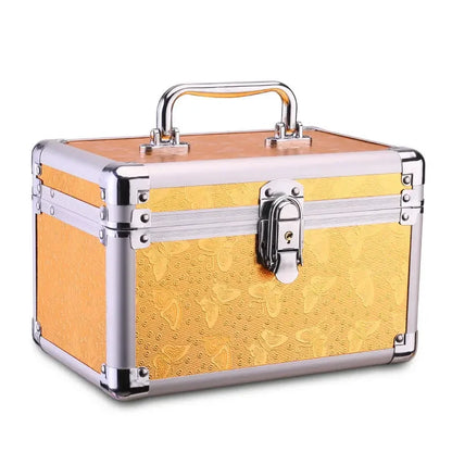 Professional Multilayer Makeup Case with Lock