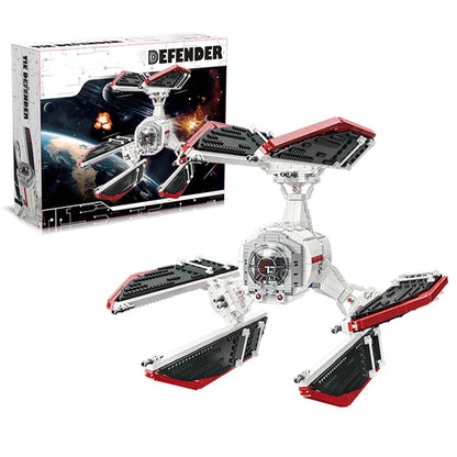 Space Wars MOC Star Fighter Spaceship Building Blocks Set