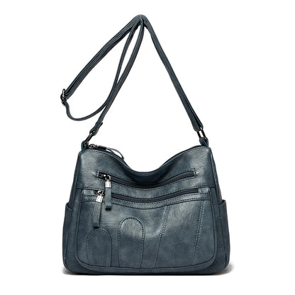 Crossbody Bag for Women – Large Capacity PU Leather Shoulder Bag
