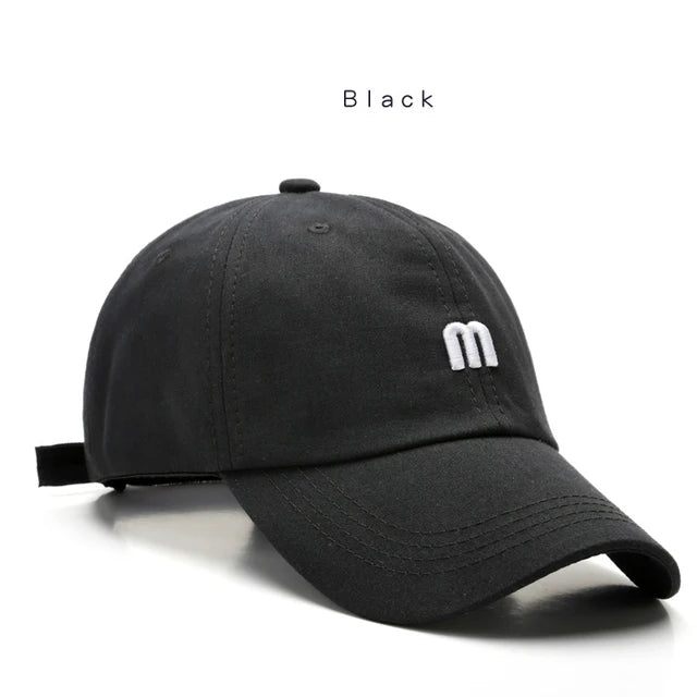 Snapback Cap Cotton Letter Embroidery – Unisex Summer Hat