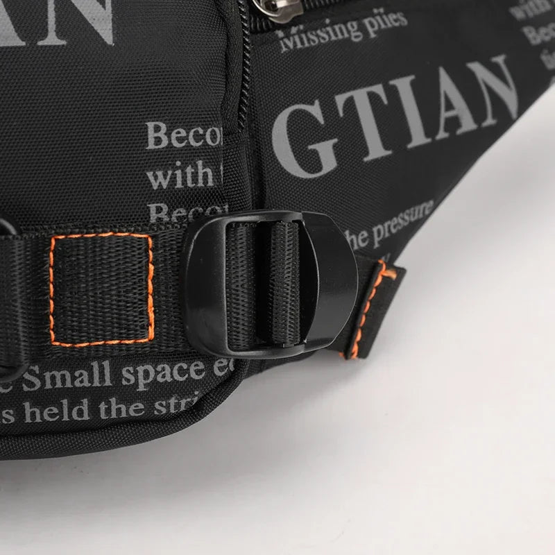 Waterproof Nylon Waist Pack – Men's Running Belt Bag