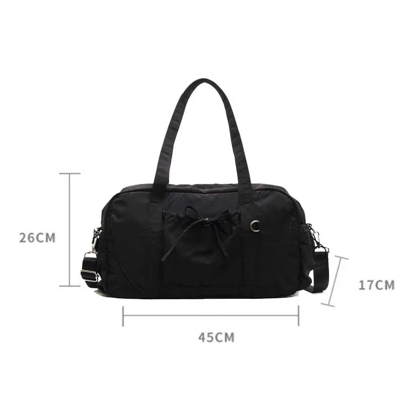 Large Capacity Travel Duffel Bag for Women – Sports Gym Weekender